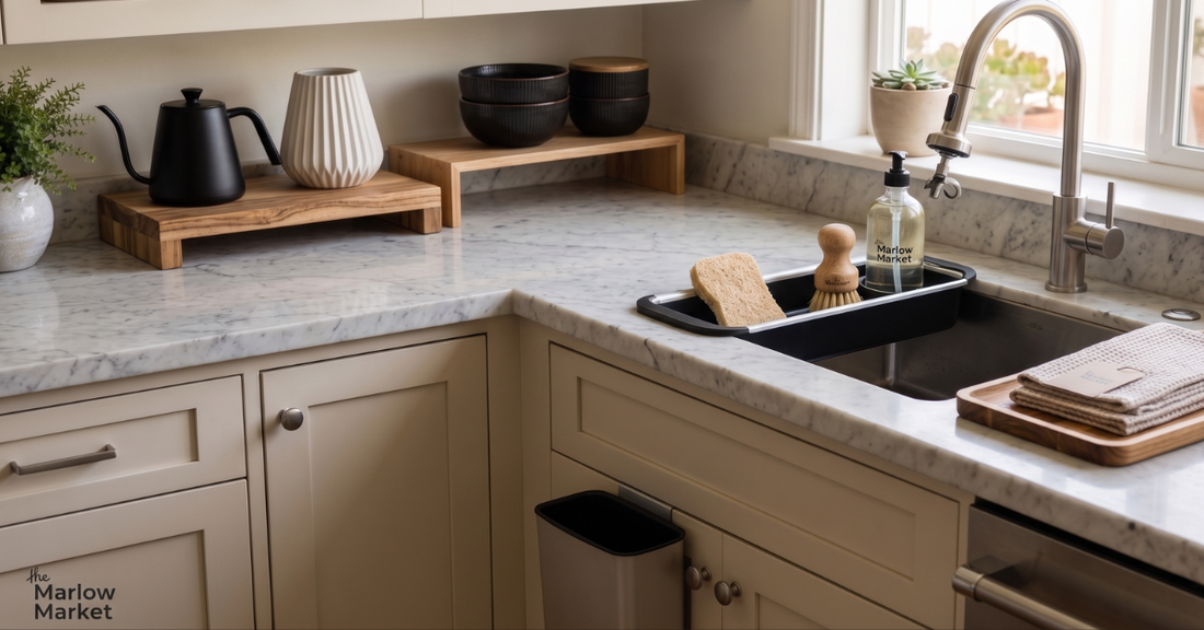 Small Kitchen Organization Ideas for a Cleaner, Calmer Countertop