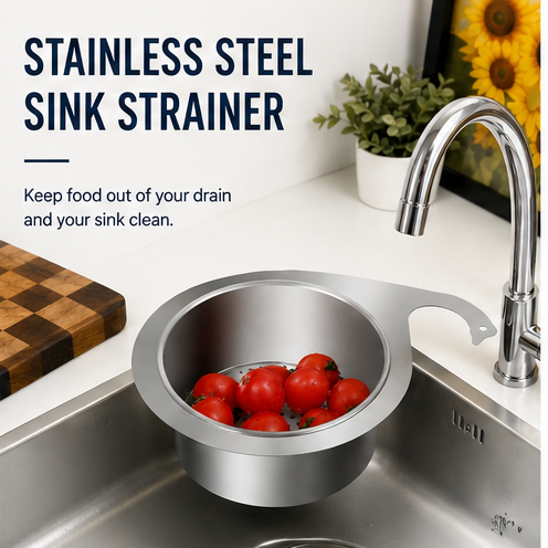 Kitchen Sink Organizer – Space-Saving Under Sink Organizer for Clutter-Free Cooking