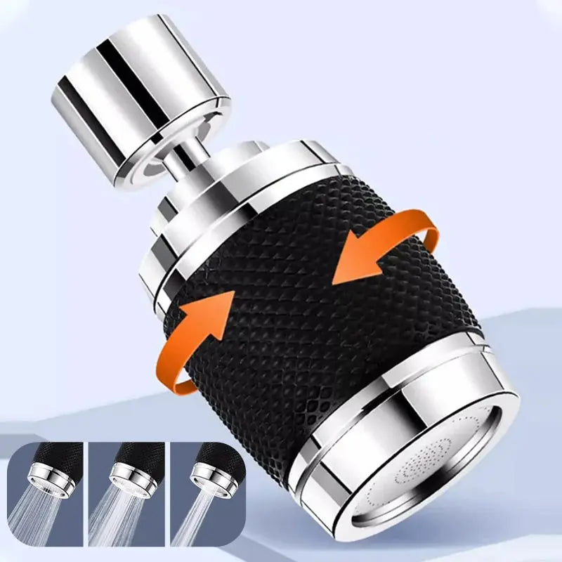 360° Rotating Faucet Attachment – Splash-Free Rinsing for Effortless Cleaning 4