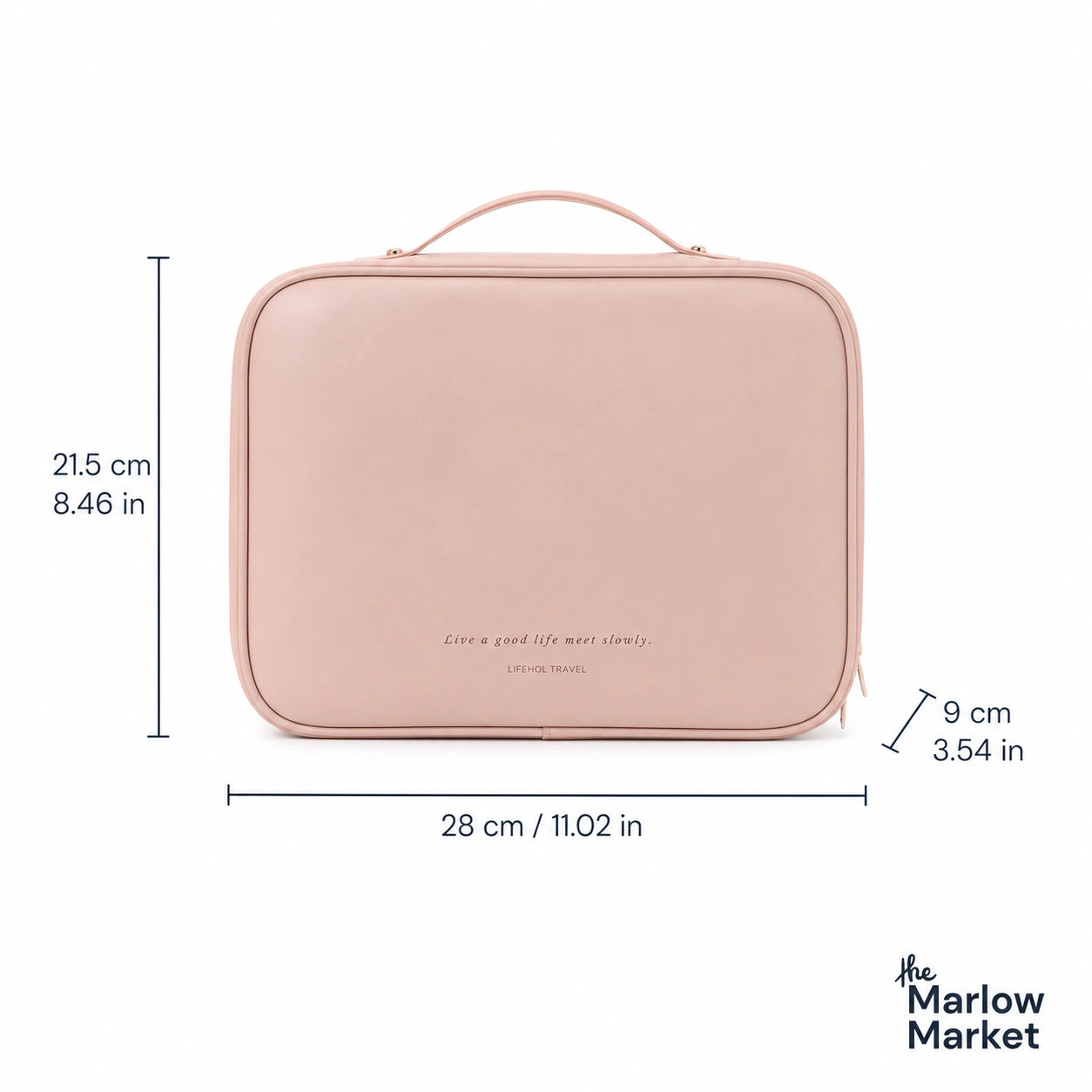 Multi-Compartment Makeup Bag – Stylish Organization for Beauty Essentials