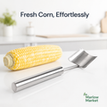 Stainless Steel Corn Peeler Tool – Effortless Kernel Removal for Fresh Corn