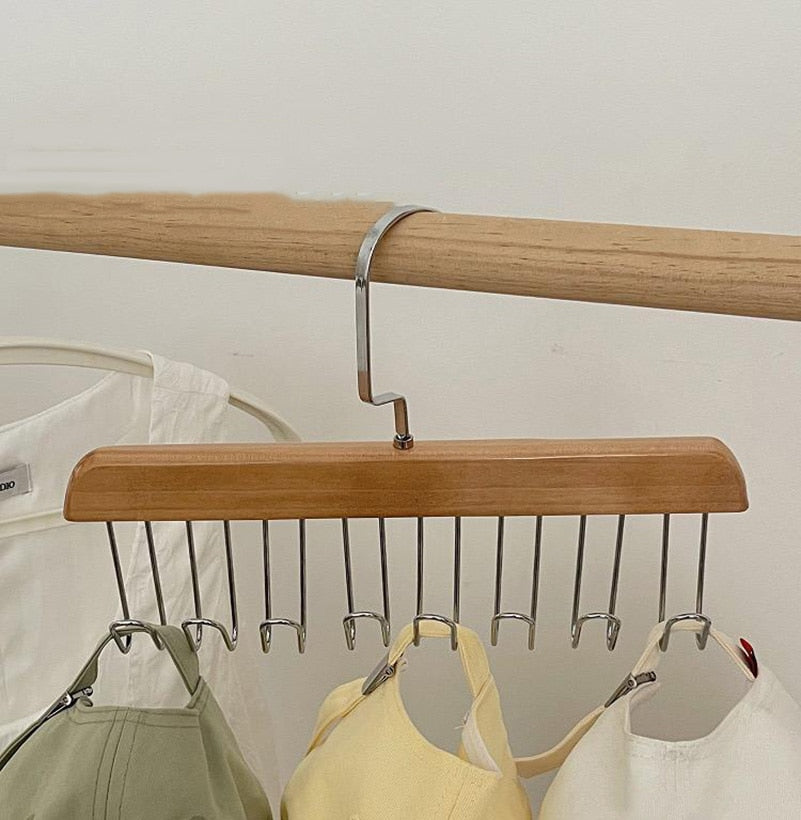 Anti-Slip Coat Rack Stand (8 Hooks) – Stylish Wall-Mounted Organization Solution 0