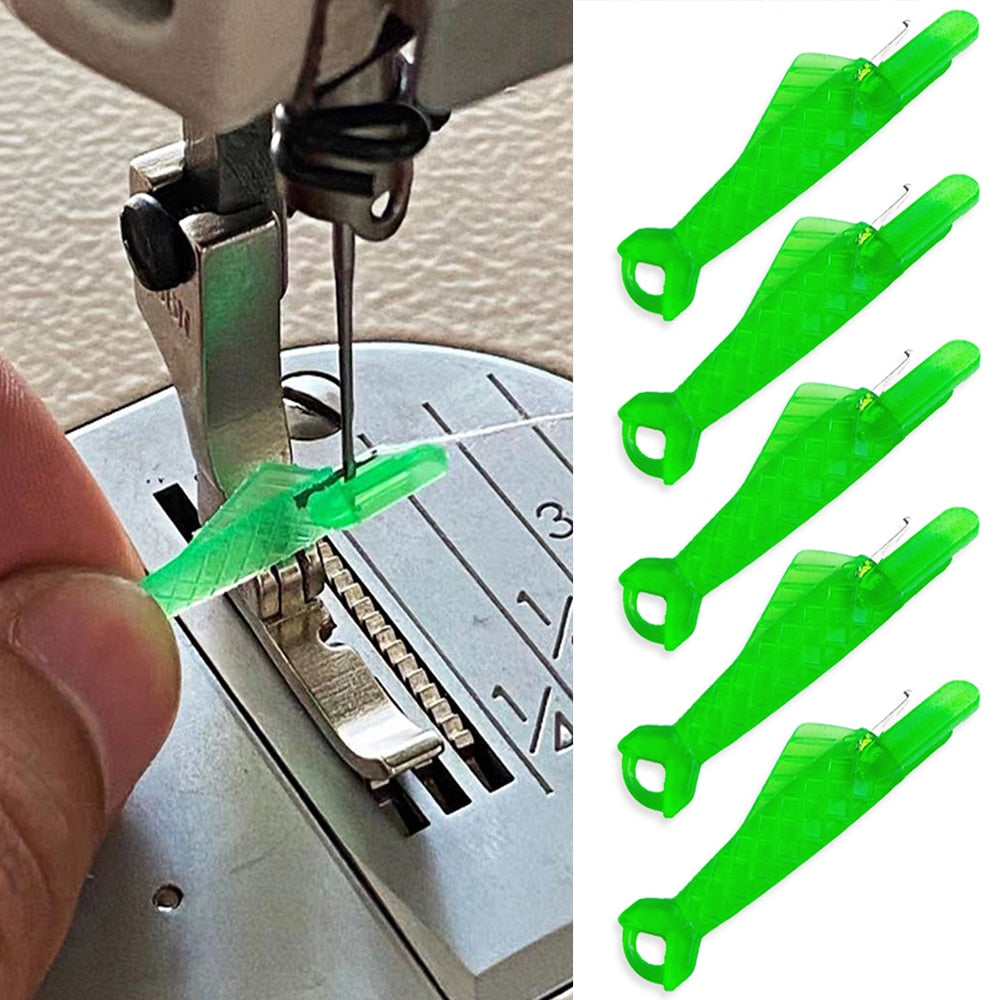 Automatic Needle Threader Tool – Effortless Threading for Hand & Sewing Machines 1