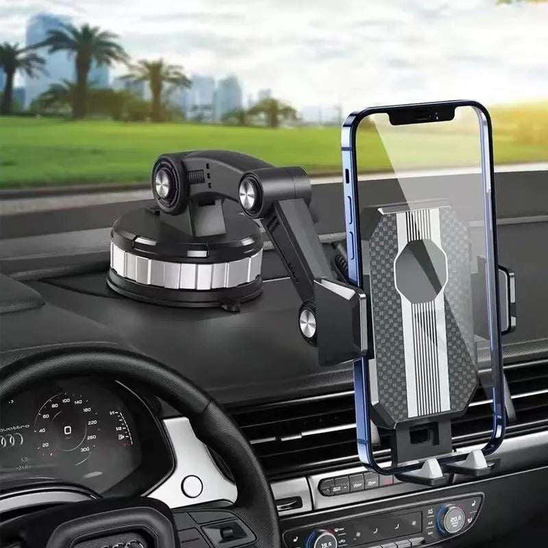 Car Phone Holder (1 pcs) – Secure Grip with 360° Flexibility for Easy Access 0
