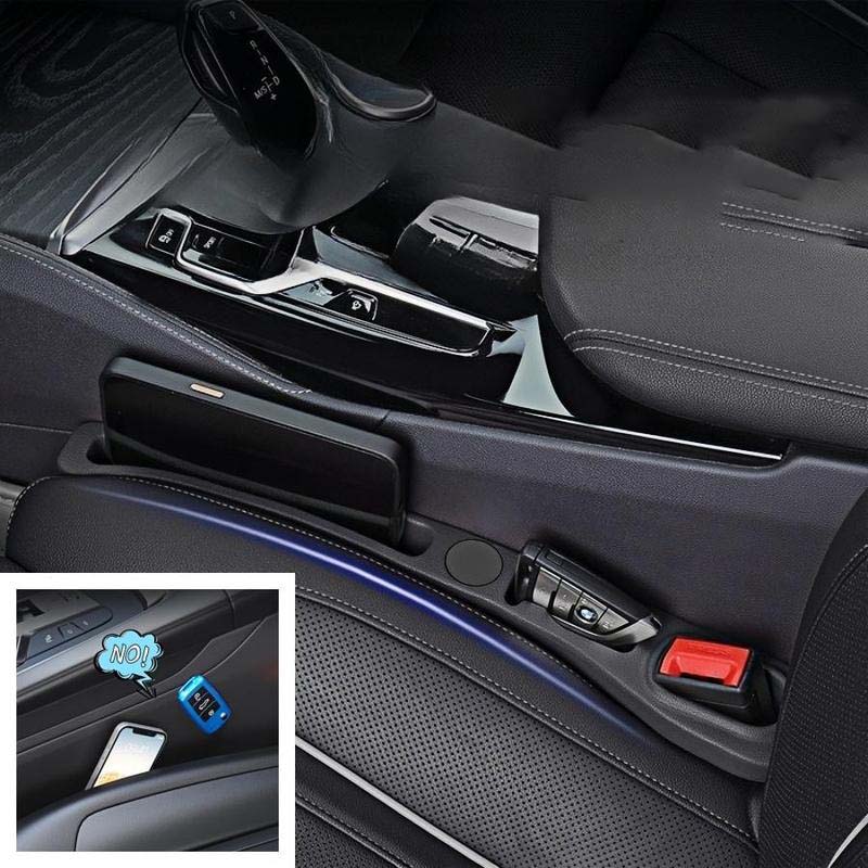 Car Seat Gap Filler – PU Leather, Standard Fit, 1 Pair 3