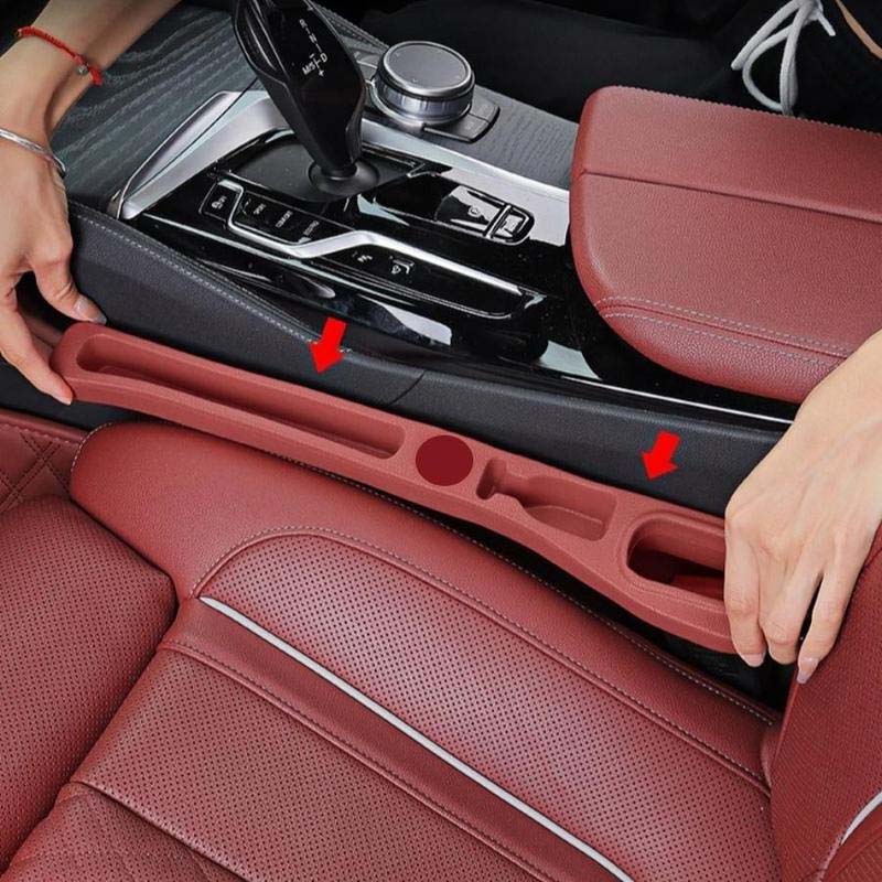 Car Seat Gap Filler – PU Leather, Standard Fit, 1 Pair 4