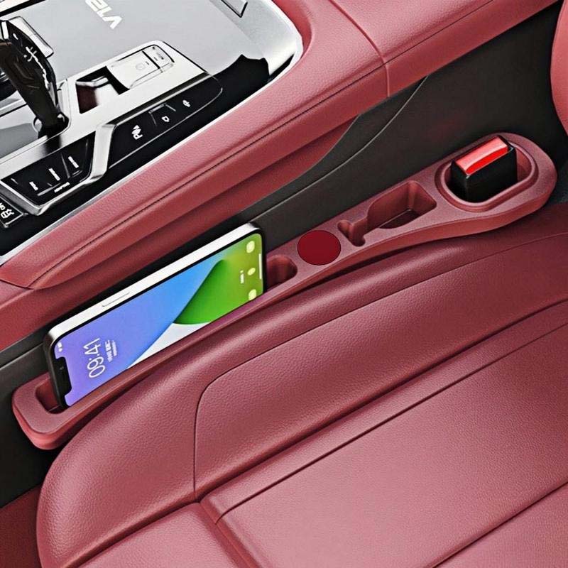 Car Seat Gap Filler – PU Leather, Standard Fit, 1 Pair 6