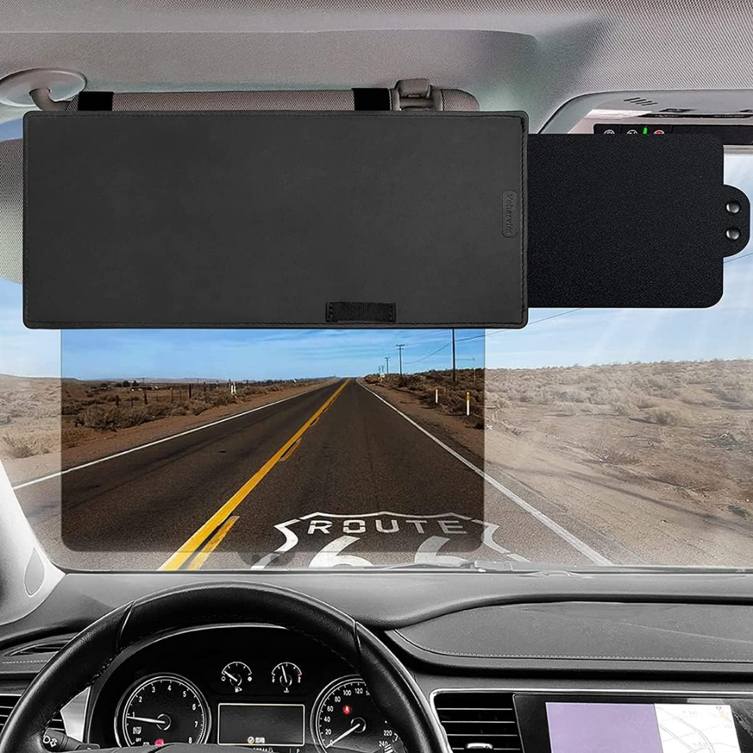 Car Visor Extension – Adjustable Anti-Glare Polarized Sun Visor for Vehicles 4