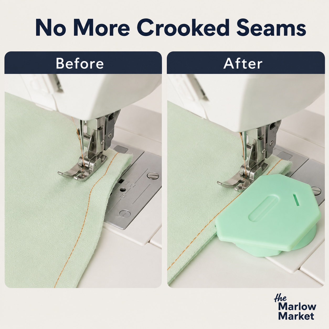 Magnetic Seam Guide – Achieve Precise Stitches for Perfect Sewing