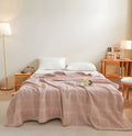 Cooling Blanket – Lightweight Waffle Texture, 100% Cotton, Standard Size 0
