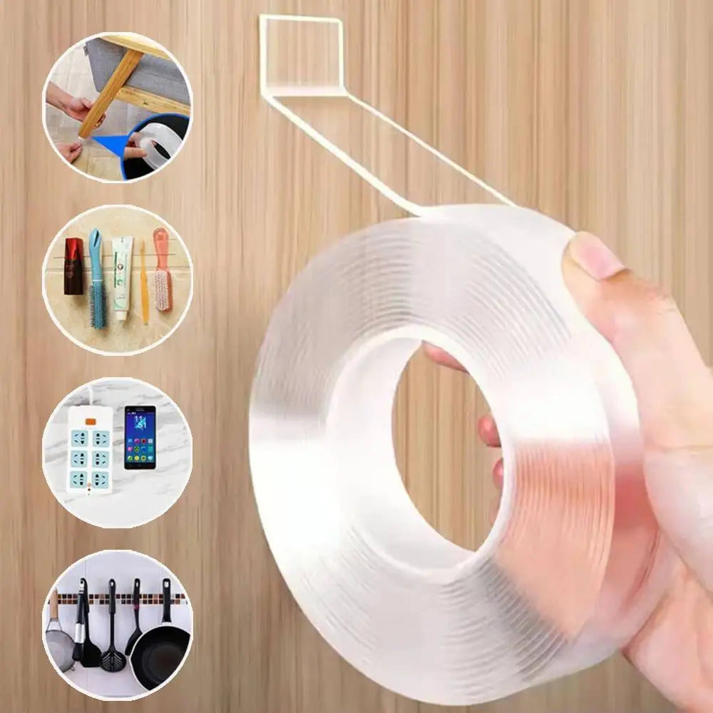 Double Sided Heavy Duty Tape (3 m) – Ultra-Strong Adhesion for All Surfaces 0