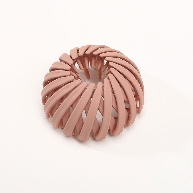 Hair Claw Clips – Korean Bird's Nest Design, Matte Finish, 4 cm x 6 cm 6