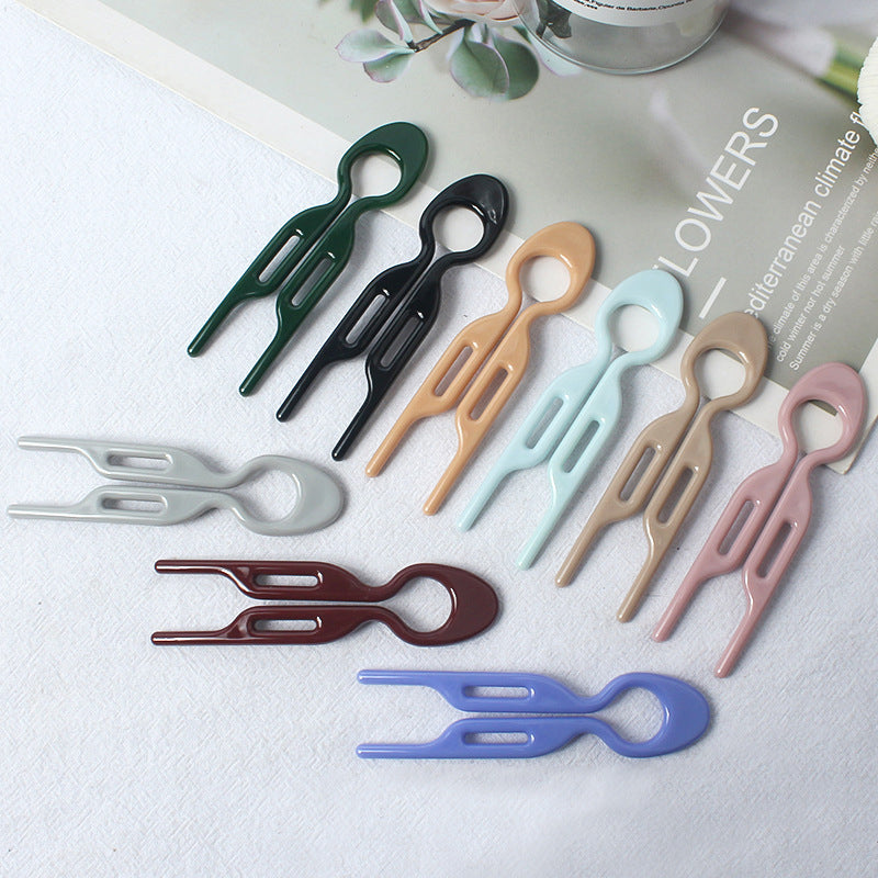 Hairpins for Buns – 10-Pack, High-Quality Plastic, Suitable for All Hair Types 0