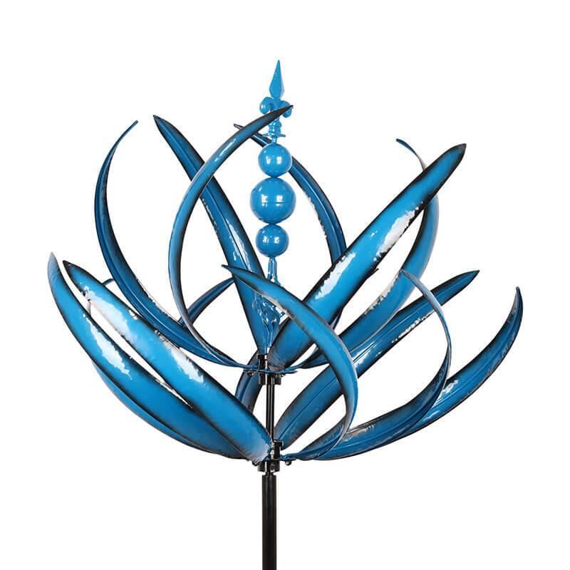 Lotus Shaped Weather Vane – Elegant Garden Decoration for Outdoor Spaces 0