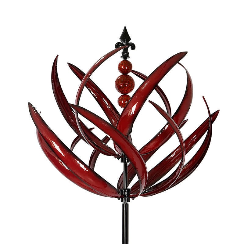 Lotus Shaped Weather Vane – Elegant Garden Decoration for Outdoor Spaces 6