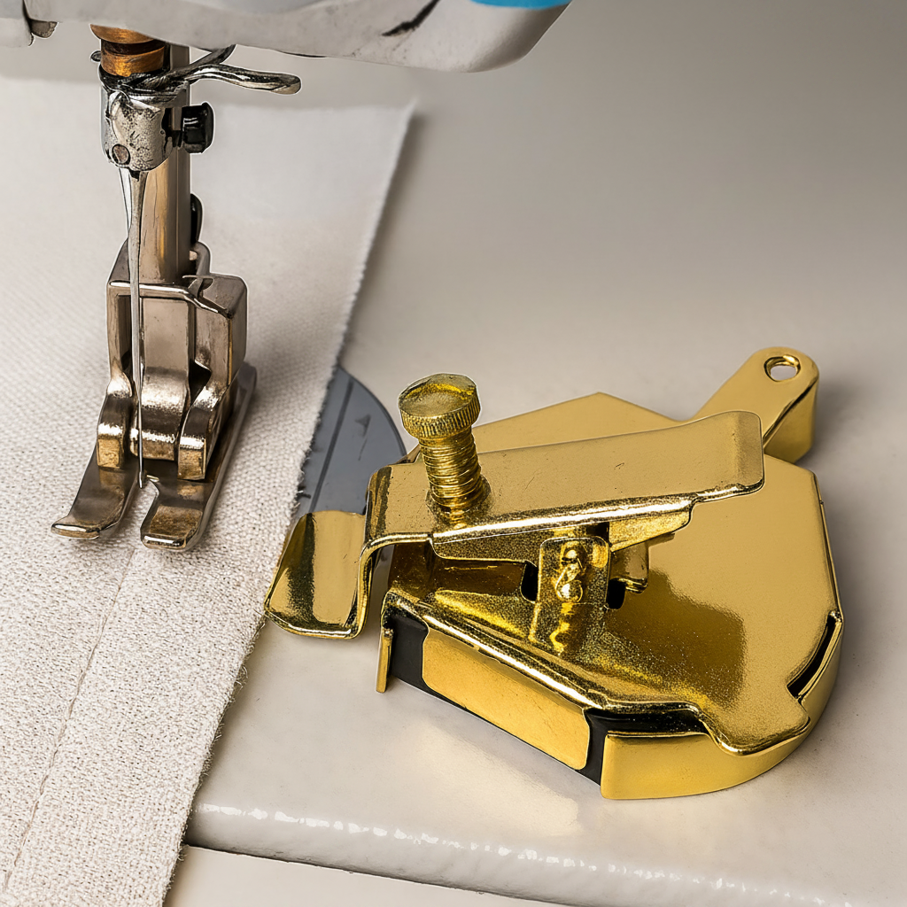 Magnetic Seam Guide – Polygonal Shape, Stainless Steel, For Precise Stitching 0