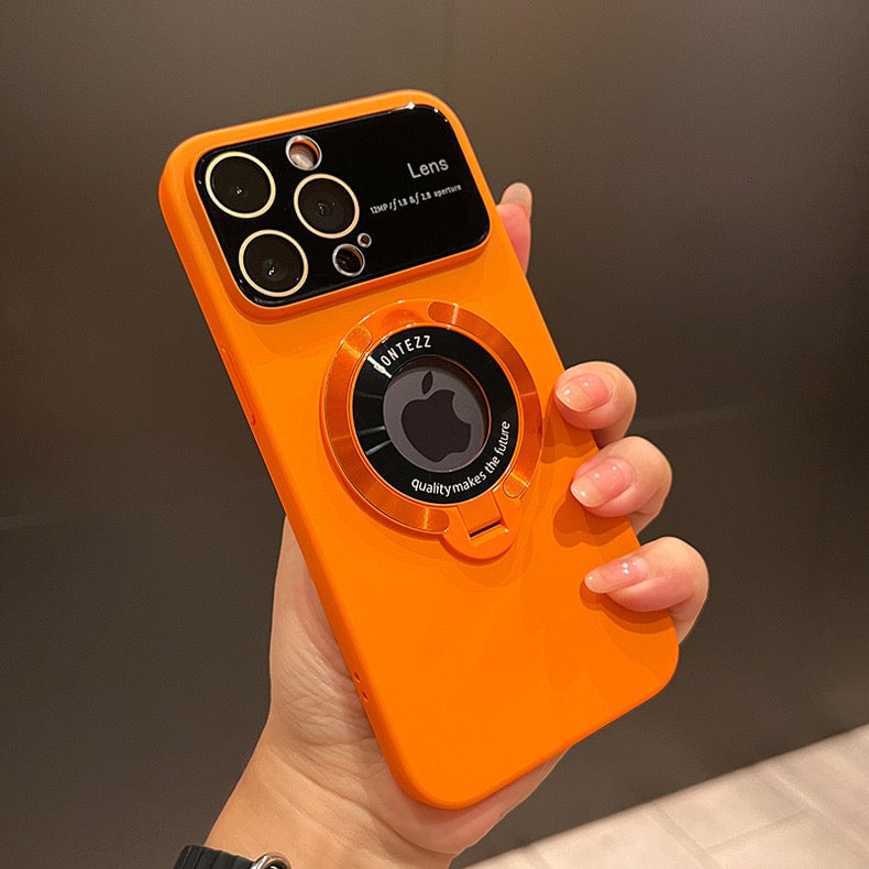 Magnetic iPhone Case – Effortless Charging and Built-in Stand for Convenience 0