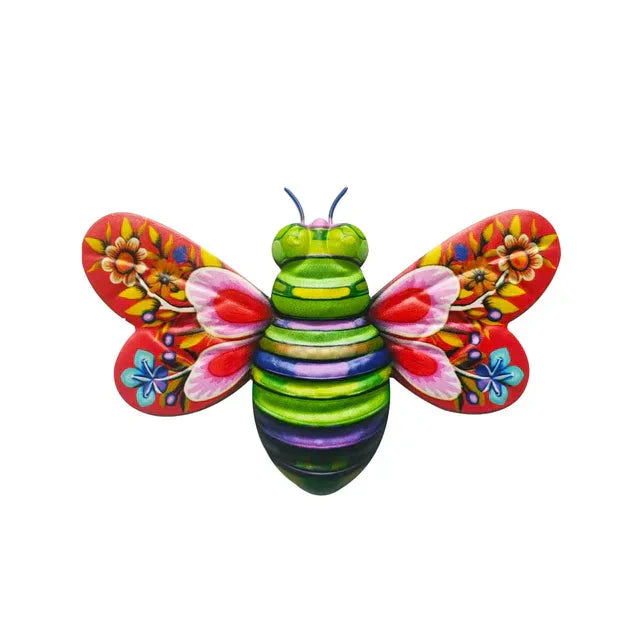 Metal Bee Wall Art (1 Piece) – Unique Decoration for Home & Garden 2