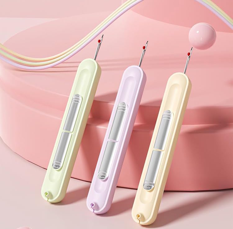 Needle Threader and Seam Ripper Set (2 pcs) – Essential Sewing Tools for Easy Use 5