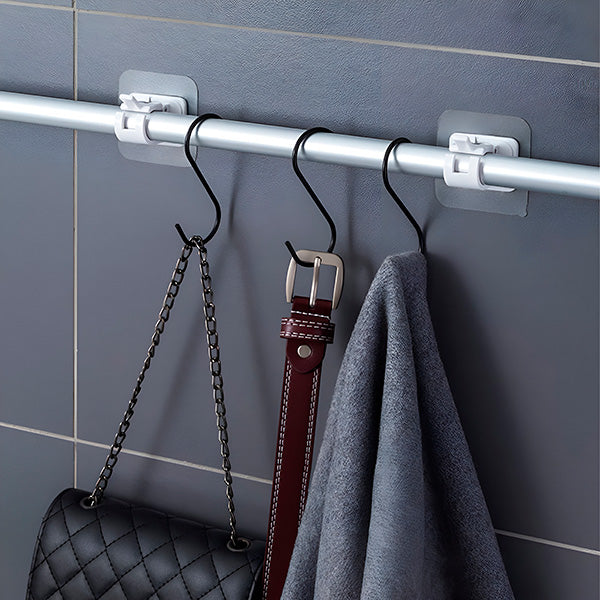 Portable Wall Hooks (Set of 6) – Space-Saving Solution for Organizing 5