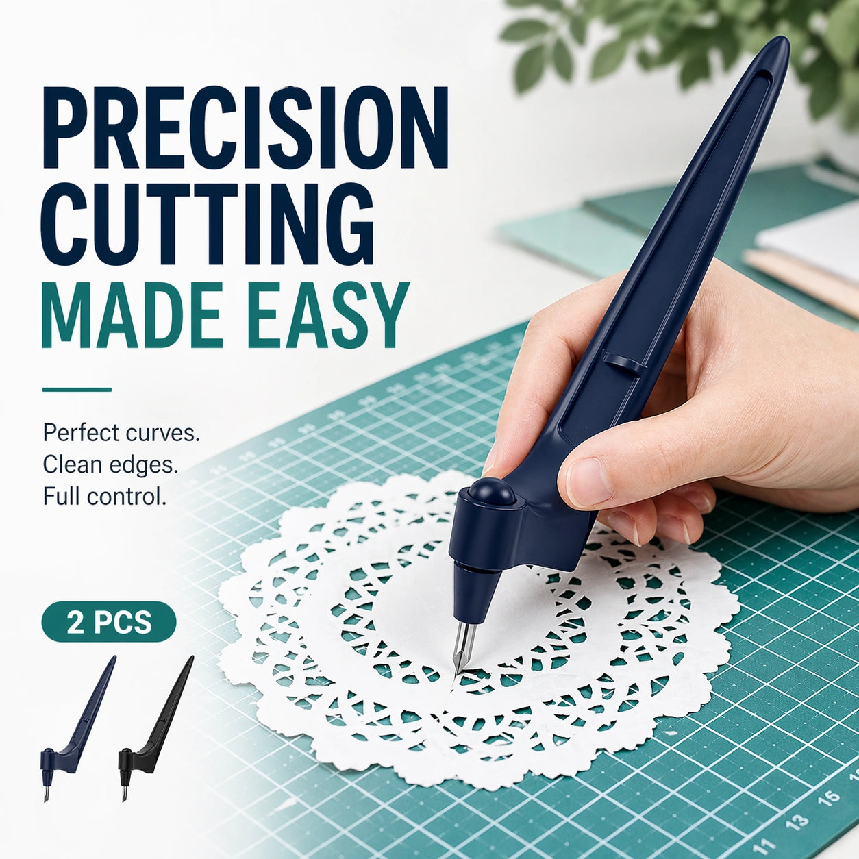 Precision Cutting Tool 1+1 FREE  – Effortless Cutting for Crafts and DIY Projects