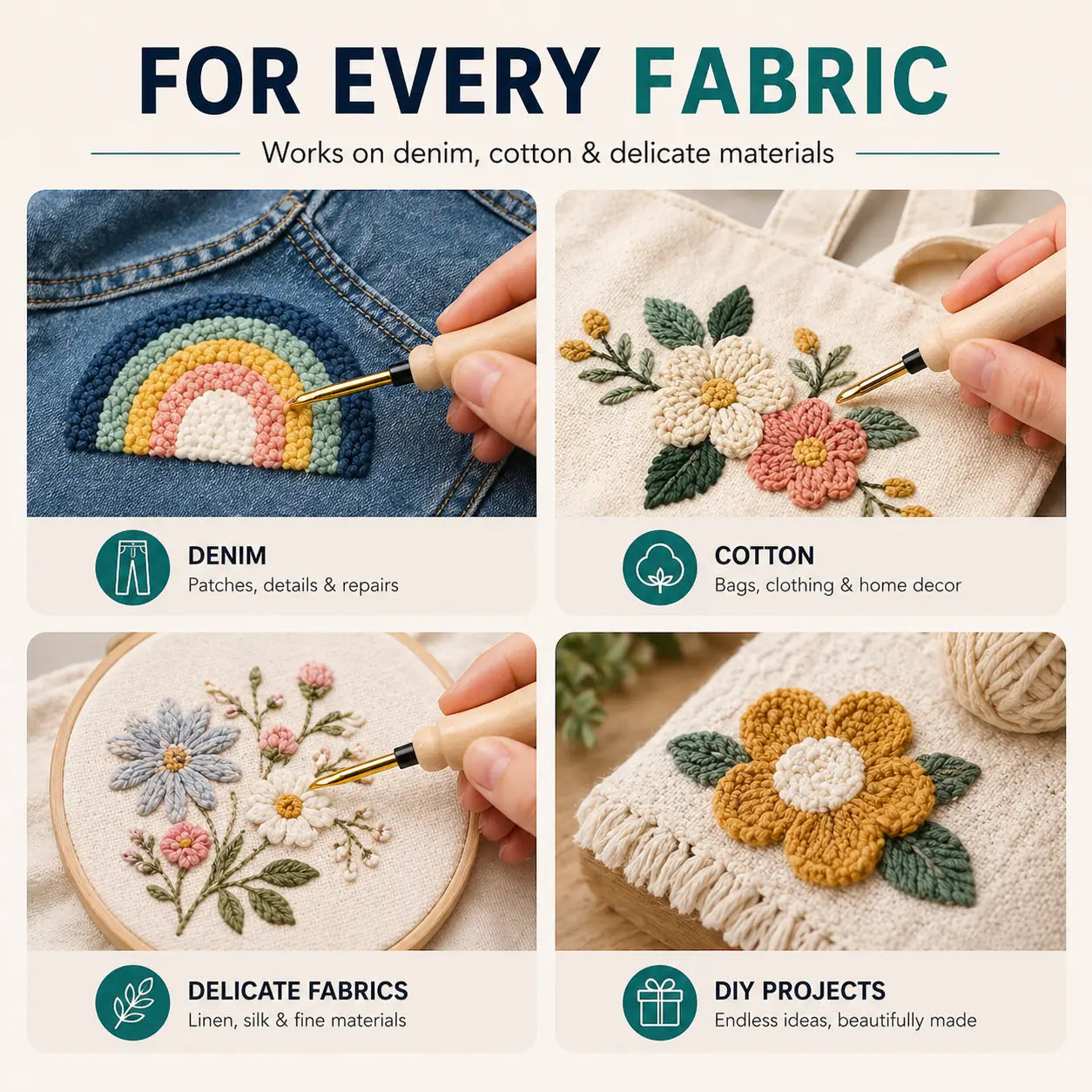 Sewing Kit – Ergonomic Handle for Comfort and Precision in Sewing