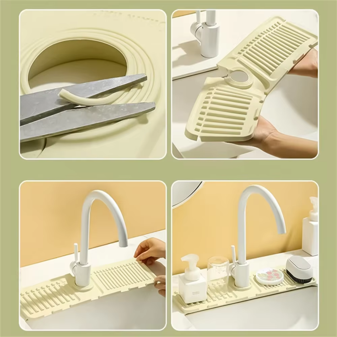 Silicone Sink Mat – Protects Countertops and Keeps Your Sink Area Dry 2
