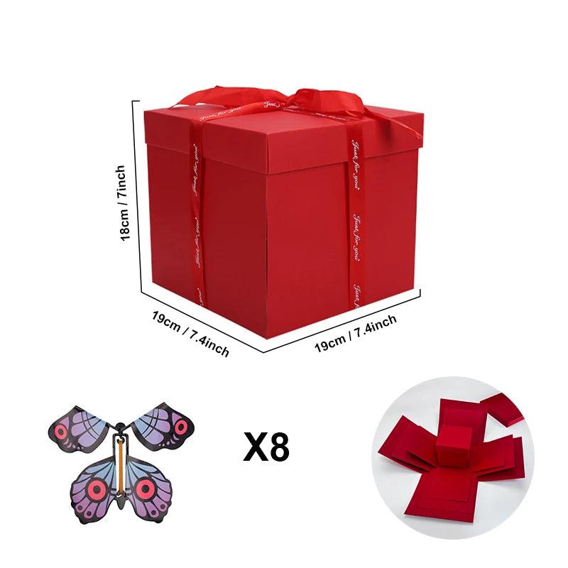 Surprise Explosion Box – Customizable Gift Box for Any Occasion, Eco-Friendly 0