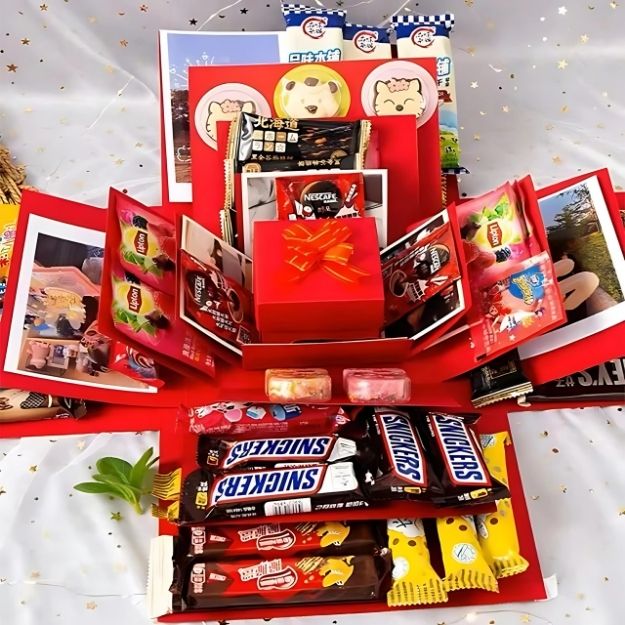 Surprise Explosion Box – Customizable Gift Box for Any Occasion, Eco-Friendly 1