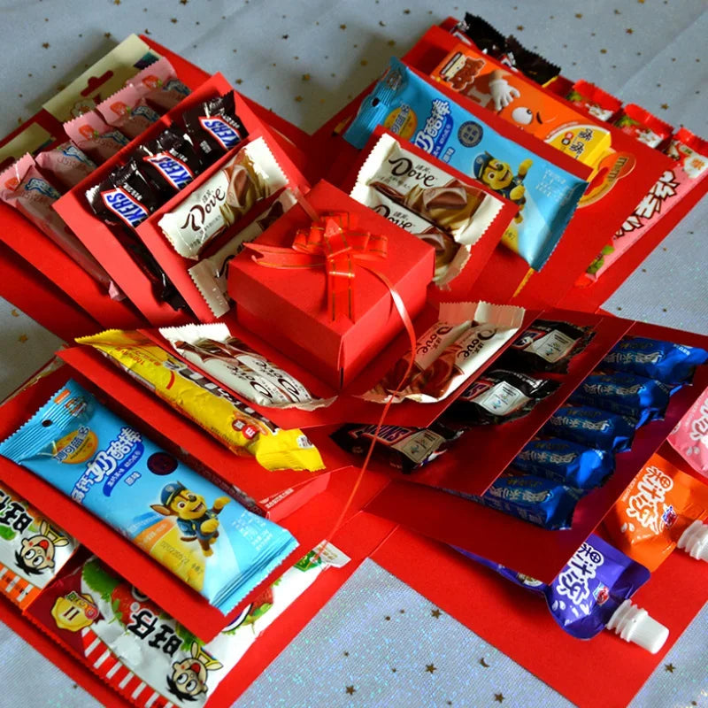 Surprise Explosion Box – Customizable Gift Box for Any Occasion, Eco-Friendly 2