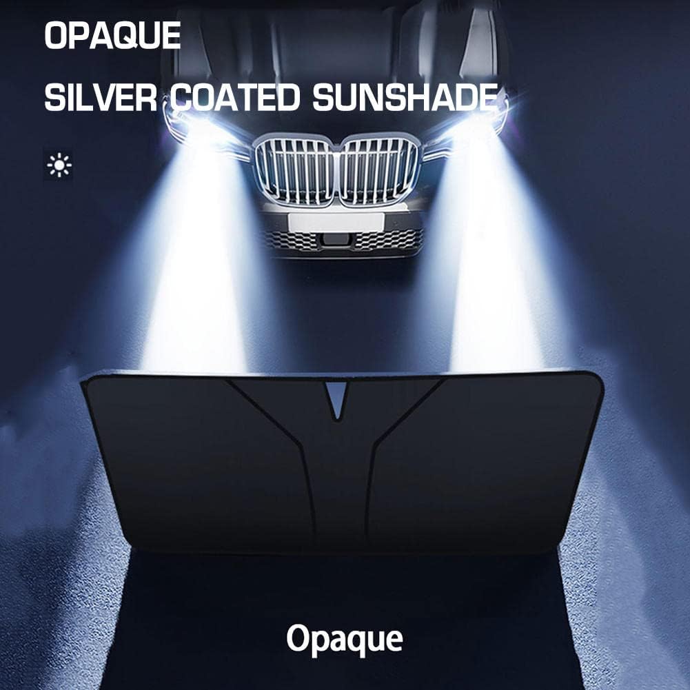 Windshield Sunshade (Medium) – Effective UV Protection for Compact Cars 6
