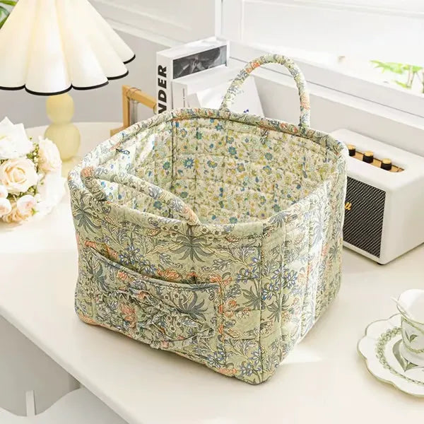 Woven Fabric Storage Basket – Stylish Organization for Toys, Books & Laundry 3
