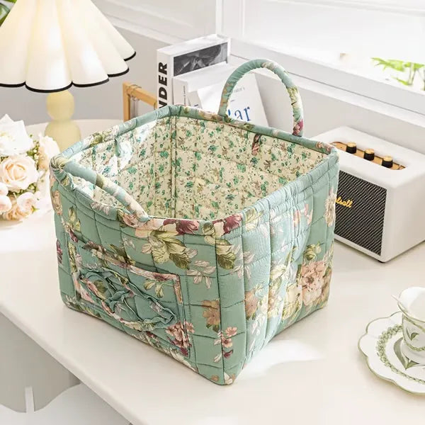 Woven Fabric Storage Basket – Stylish Organization for Toys, Books & Laundry 5
