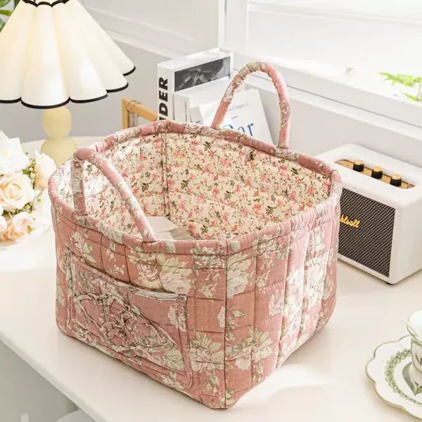 Woven Fabric Storage Basket – Stylish Organization for Toys, Books & Laundry 7