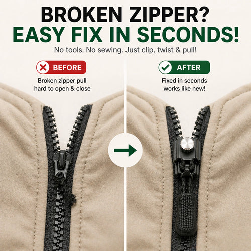 Zipper Repair Tool – Quick Fix for Broken Zippers and Bags