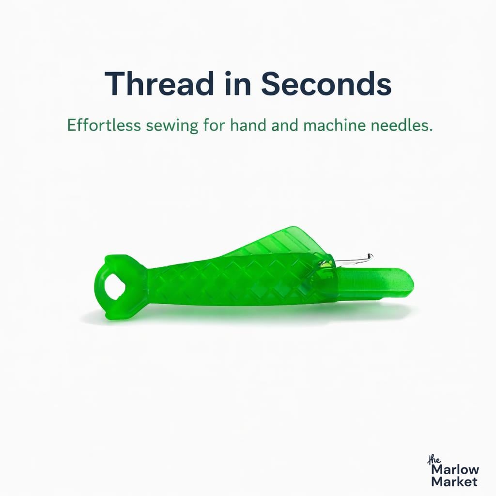 Automatic Needle Threader Tool – Effortless Threading for Hand & Sewing Machines