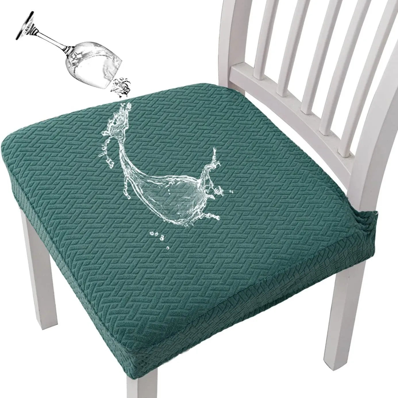 Elegant Dining Chair Covers (2 + 2 FREE) – Reliable Protection for Home & Office