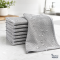 Multi-Purpose Wire Cleaning Cloths (5 + 5 FREE) – Effortless Stain Removal for Kitchen Use