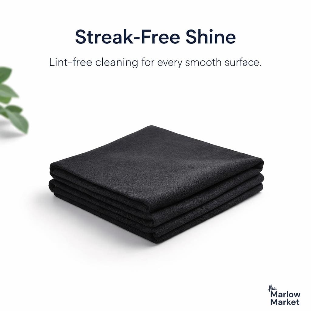 Microfiber Cleaning Cloth – Streak-Free Shine for All Surfaces