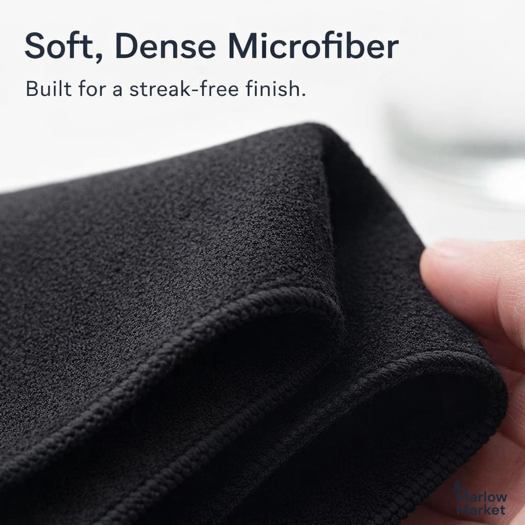 Microfiber Cleaning Cloth – Streak-Free Shine for All Surfaces