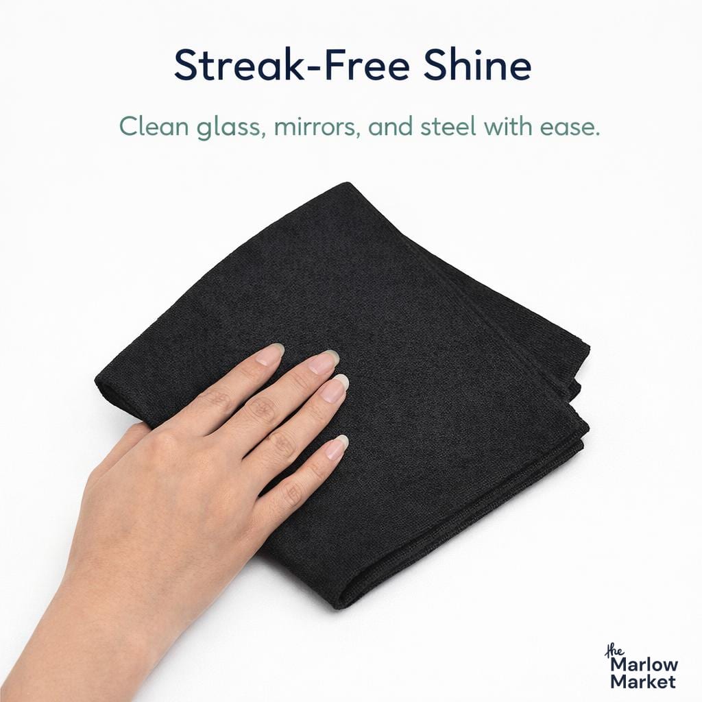 Microfiber Cleaning Cloth – Streak-Free Shine for All Surfaces
