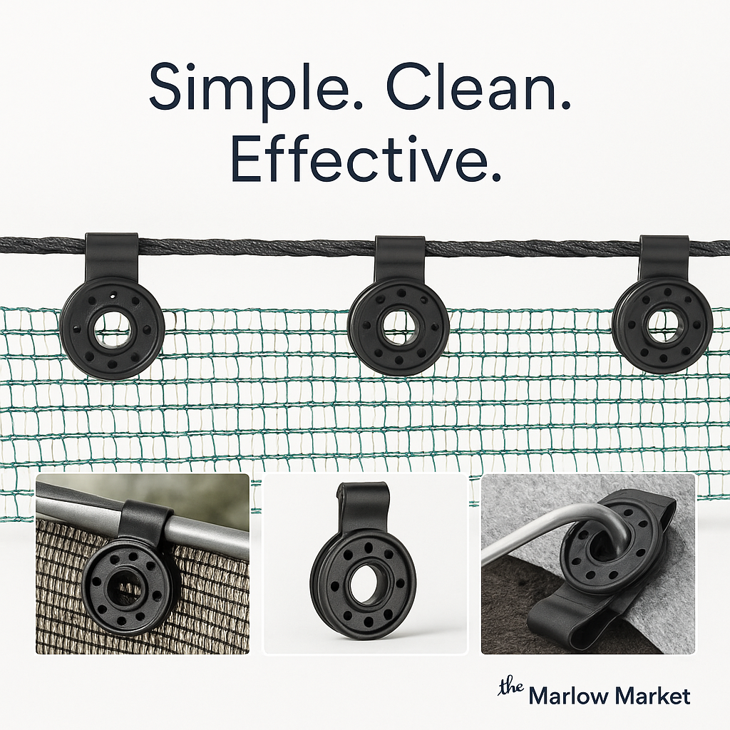 GripLock Clips (20 + 20 FREE) – Secure Hold for Tarps, Nets & Outdoor Use