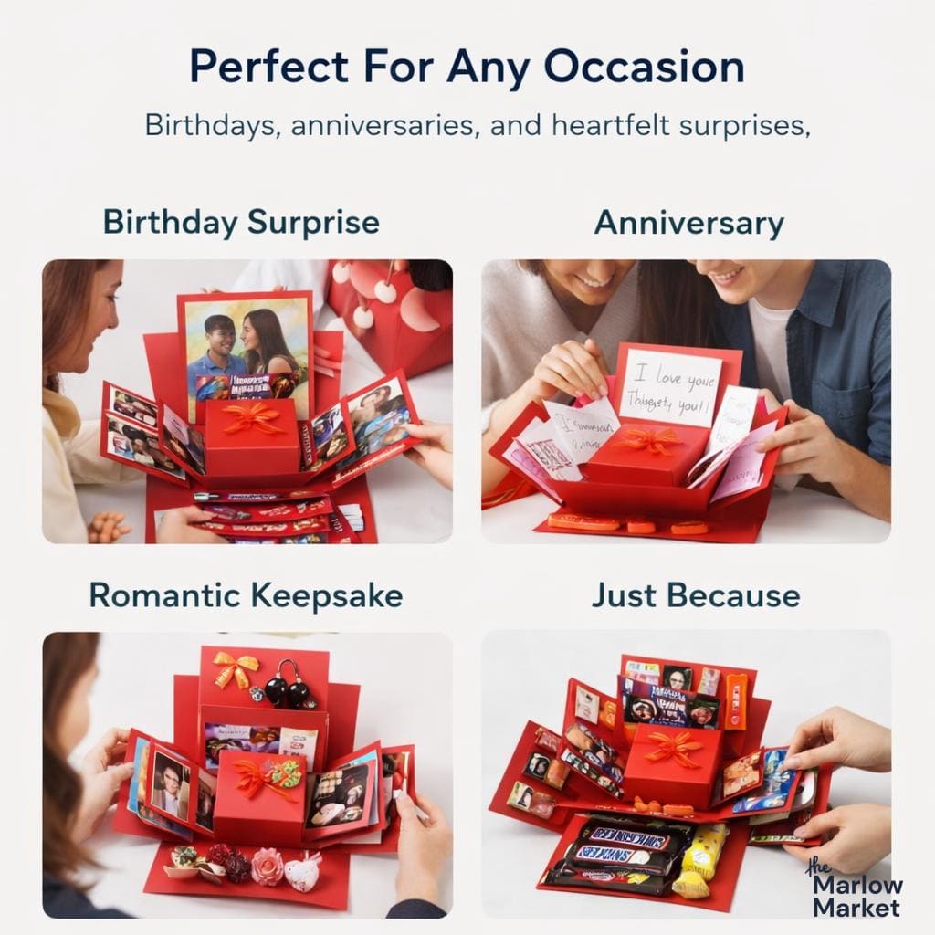 Surprise Explosion Box – Customizable Gift Box for Any Occasion